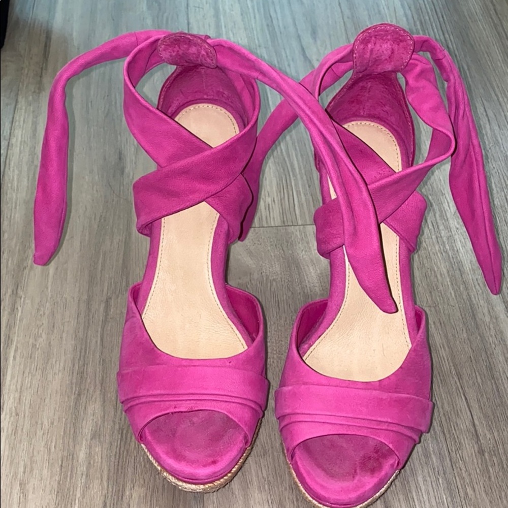 UGG Suede wedge espadrille